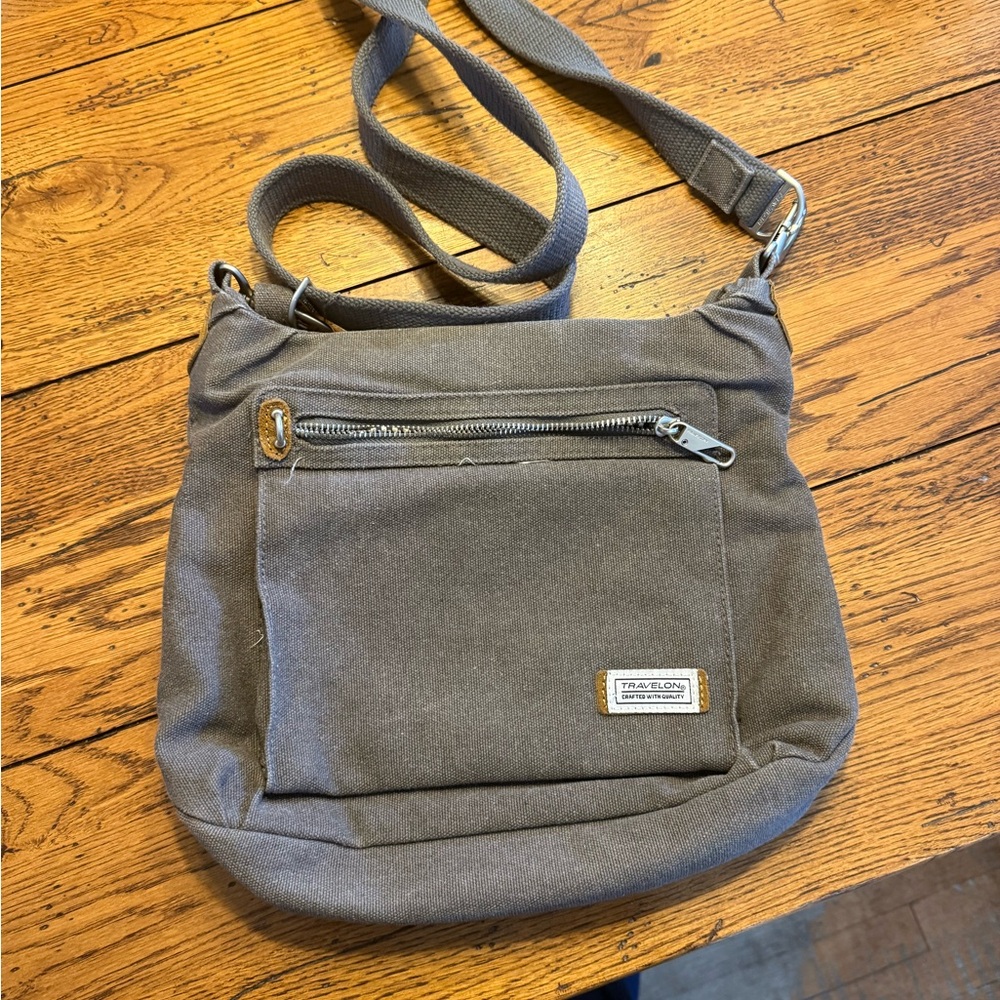 Travelon Anti-Theft Heritage Hobo Bag Adjustable Strap